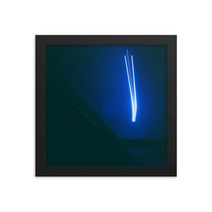 Starship Launch (Framed Print)