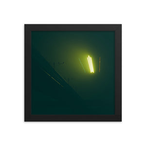 Starship Arrival (Framed Print)