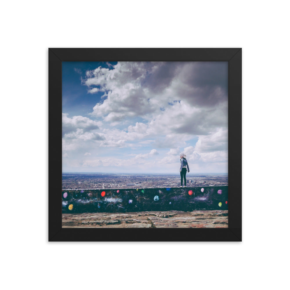 Table Rock (Framed Print)
