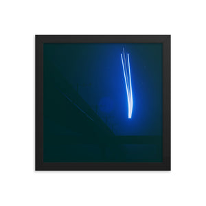 Starship Launch (Framed Print)