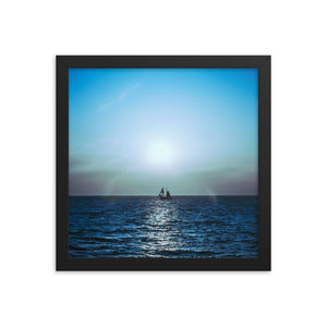 Come Sail Away (Framed Print)
