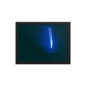Starship Launch (Framed Print)