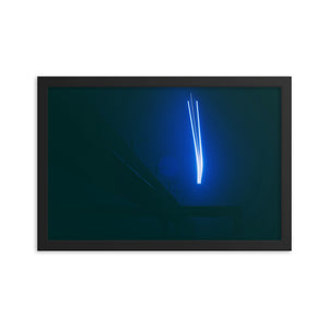 Starship Launch (Framed Print)