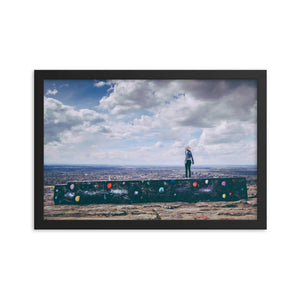 Table Rock (Framed Print)
