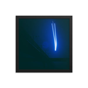 Starship Launch (Framed Print)