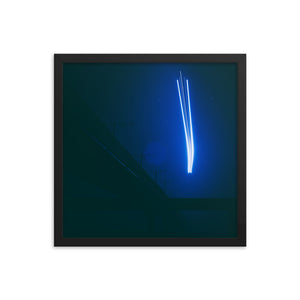 Starship Launch (Framed Print)