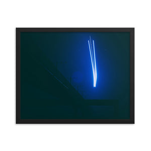 Starship Launch (Framed Print)