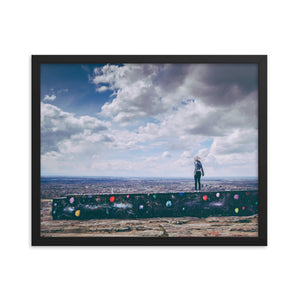 Table Rock (Framed Print)