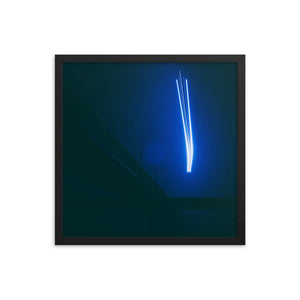 Starship Launch (Framed Print)