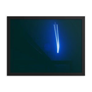 Starship Launch (Framed Print)