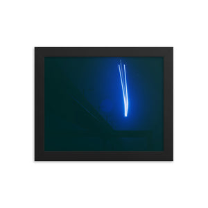 Starship Launch (Framed Print)