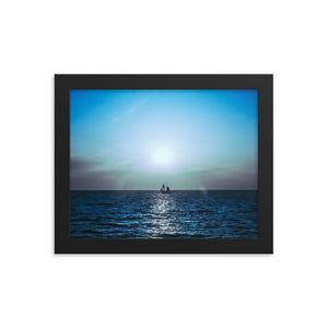 Come Sail Away (Framed Print)