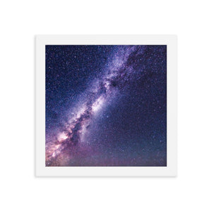 The Milky Way (Framed Print)