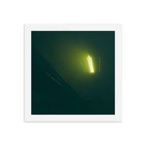 Starship Arrival (Framed Print)