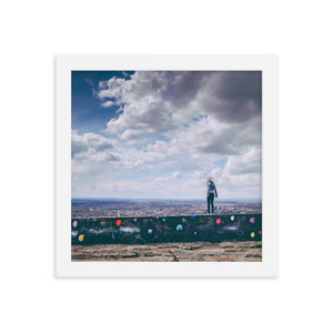 Table Rock (Framed Print)