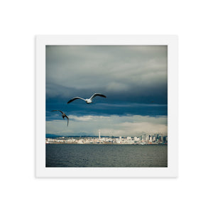 Seattle (Framed Print)