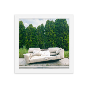 Sofa (Framed Print)