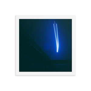 Starship Launch (Framed Print)