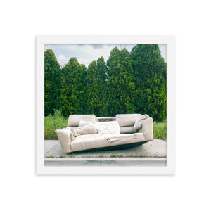 Sofa (Framed Print)