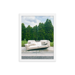 Sofa (Framed Print)