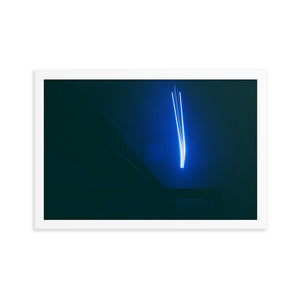 Starship Launch (Framed Print)
