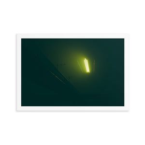 Starship Arrival (Framed Print)