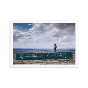 Table Rock (Framed Print)