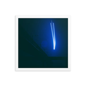 Starship Launch (Framed Print)