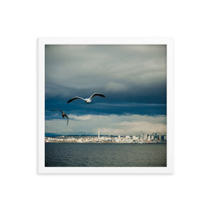 Seattle (Framed Print)