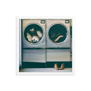 Spin Cycle (Framed Print)