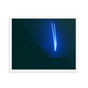 Starship Launch (Framed Print)