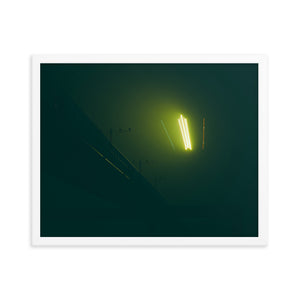 Starship Arrival (Framed Print)