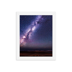 The Milky Way (Framed Print)