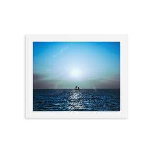 Come Sail Away (Framed Print)
