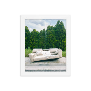 Sofa (Framed Print)